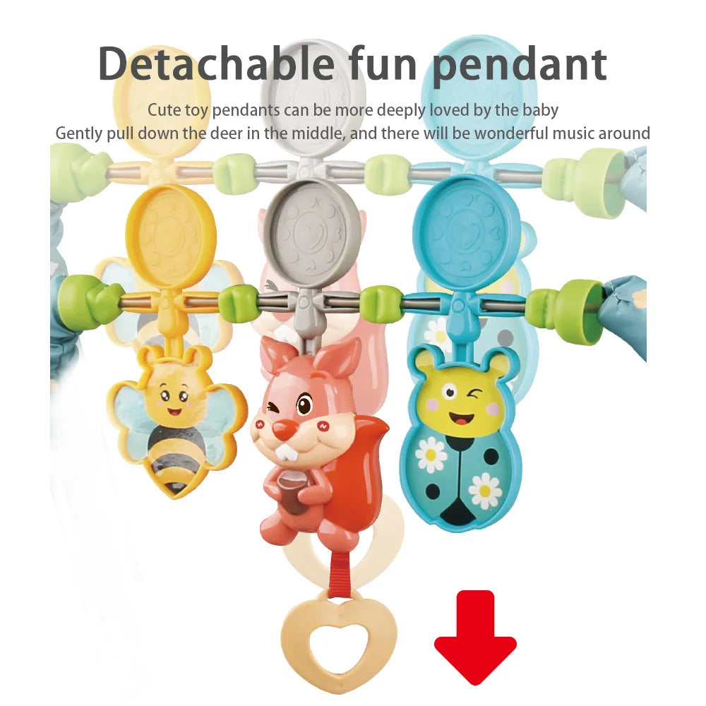 Transat bébé 2 en 1 – Musique et bascule multifonction