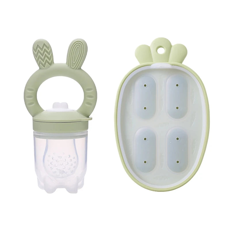 Baby Feeding Pacifier – Fruit & Vegetable Silicone Feeder