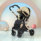 High Landscape Shock-Absorbing Baby Stroller – Foldable Travel Pram