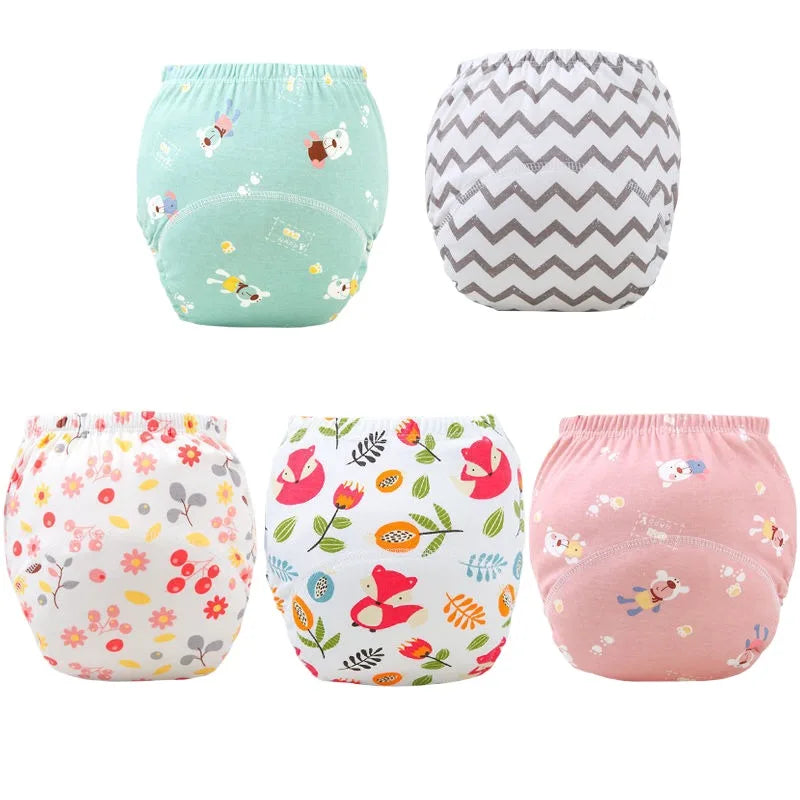 Culottes d'apprentissage imperméables et réutilisables pour bébé