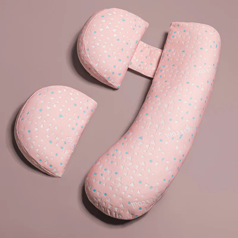PANGDUBE Multifunctional Pregnancy & Breastfeeding Pillow – Maternity Sleep Support