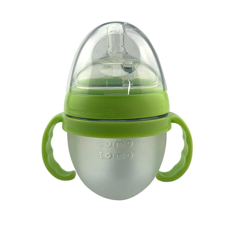 Biberon sécurisé pour bébé | 473 ml (16 oz) en silicone intelligent, mains libres