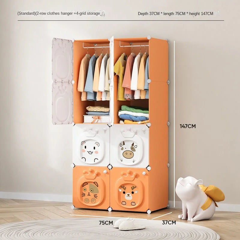 Home Storage Locker – Foldable Wardrobe & Dresser