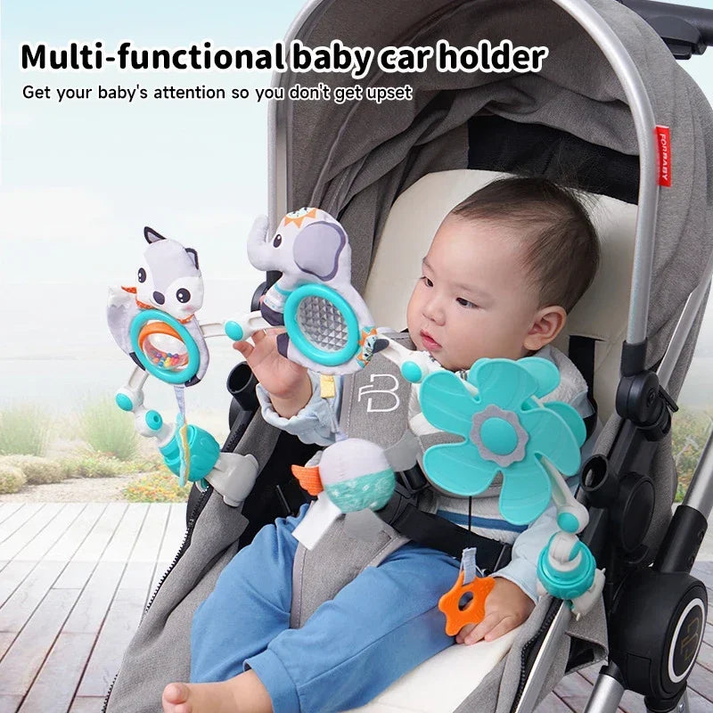 Baby Play Arch – Crib & Stroller Hanging Toy (0–12M)