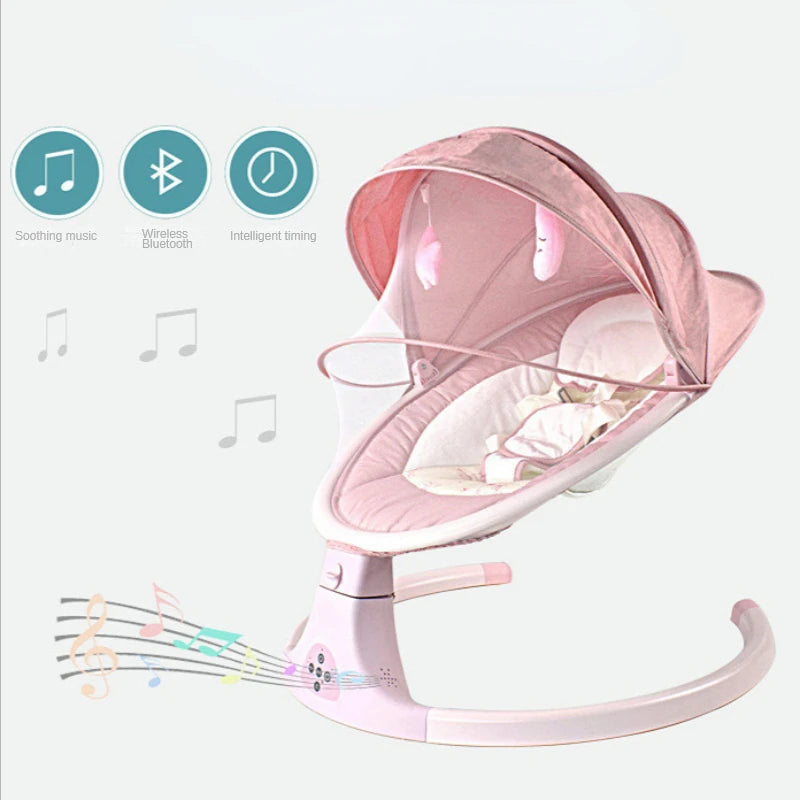 Baby Rocking Chair – Electric, USB & Bluetooth