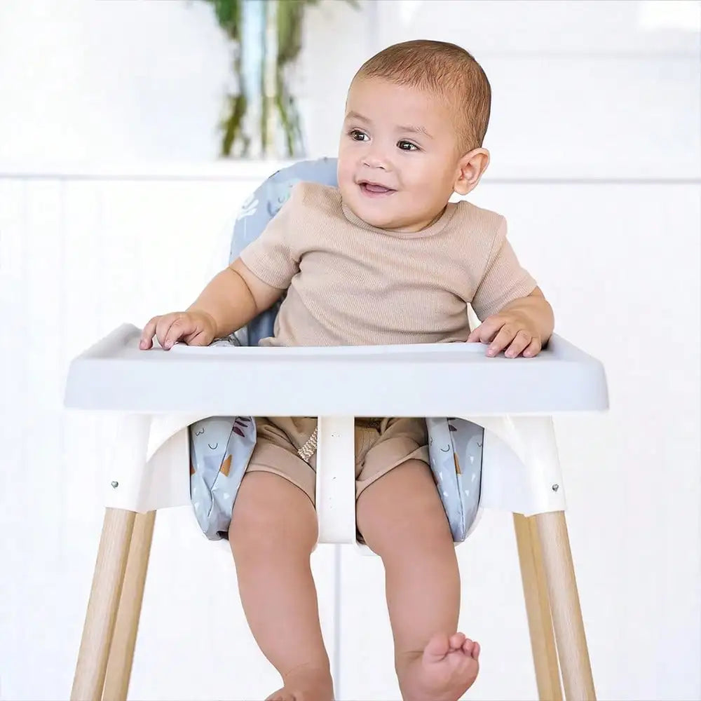 Double-Sided Baby Chair Cover – Built-In Inflatable Back Cushion