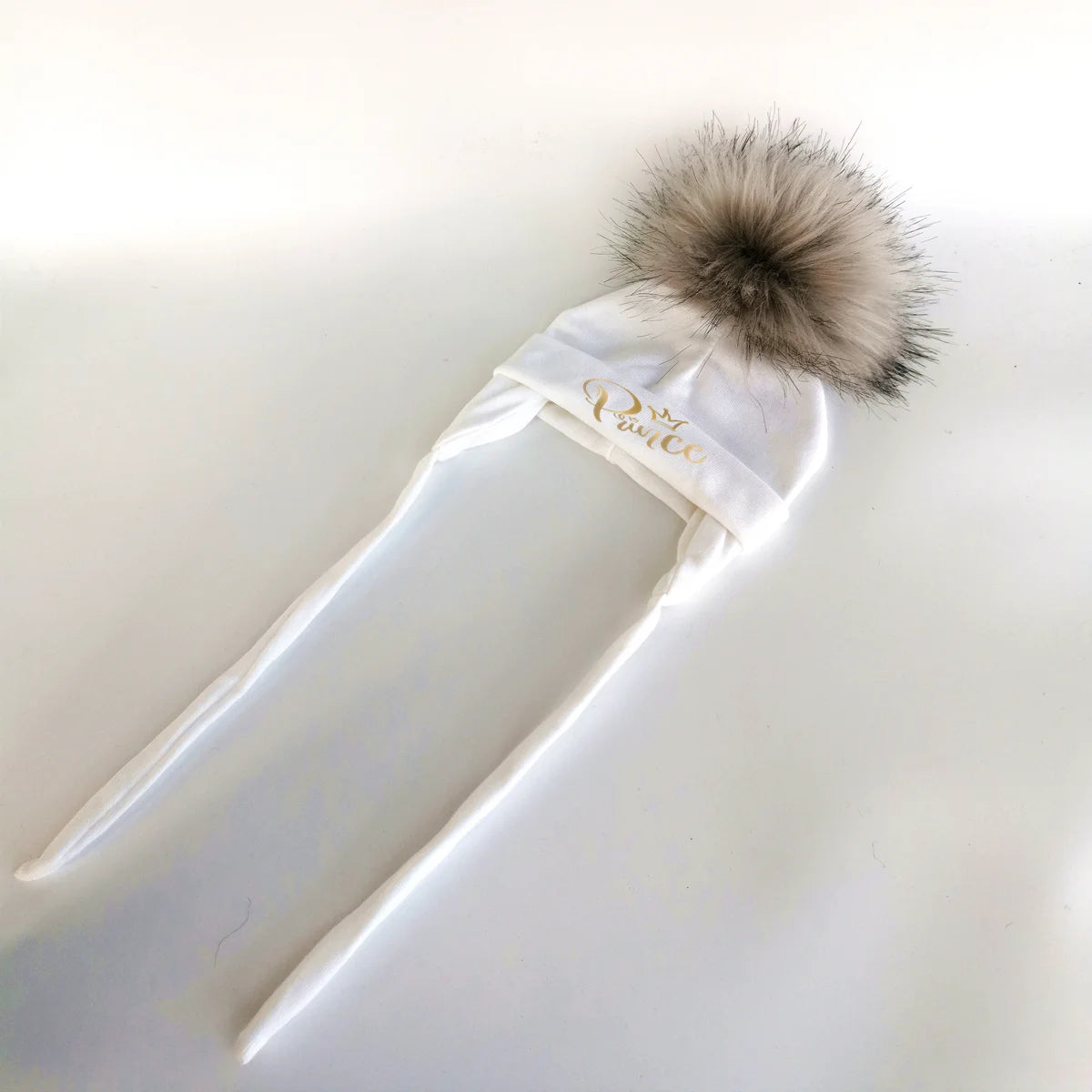 Newborn Winter Cotton Beanie Pom Pom Hat for Babies