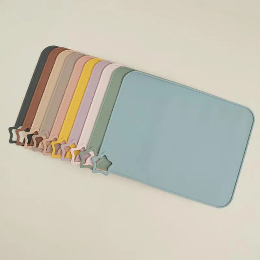 Kids Silicone Dining Mat – Anti-Slip, Heatproof Table Pad