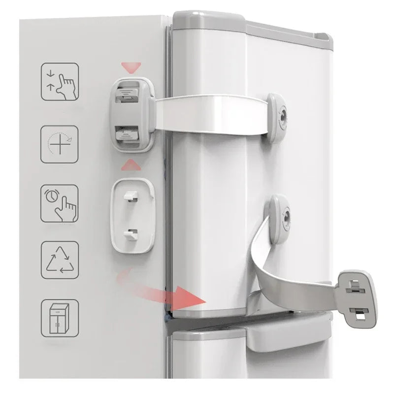 Child Safety Anti-Pinch Lock – Easy Install & Durable