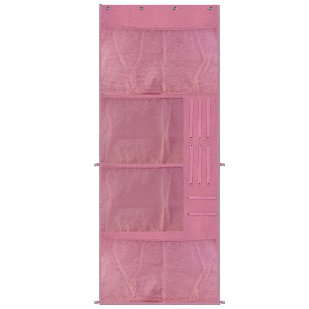 Over-Door Stuffed Toy Organizer – Hanging Storage Bag for Kids & Nursery