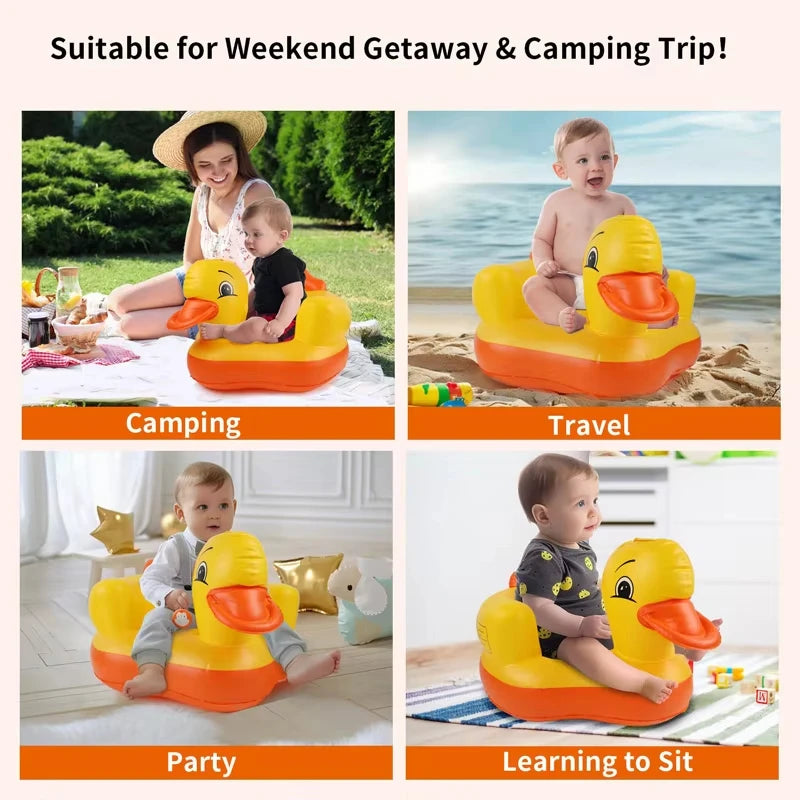 Chaise haute pour bébé avec plateau, baignoire et douche pour tout-petits