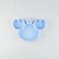 Toddler Suction Plate – BPA-Free Cartoon Crab Feeding Tray