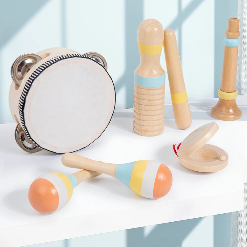 Interactive Wooden Percussion Toy – Toddler Fun!