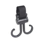 Double Hook Baby Stroller Hanger – 360° Rotatable Cart Hook