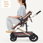 Poussette bébé tendance 2025 – Pliable, haute visibilité et idéale pour les voyages