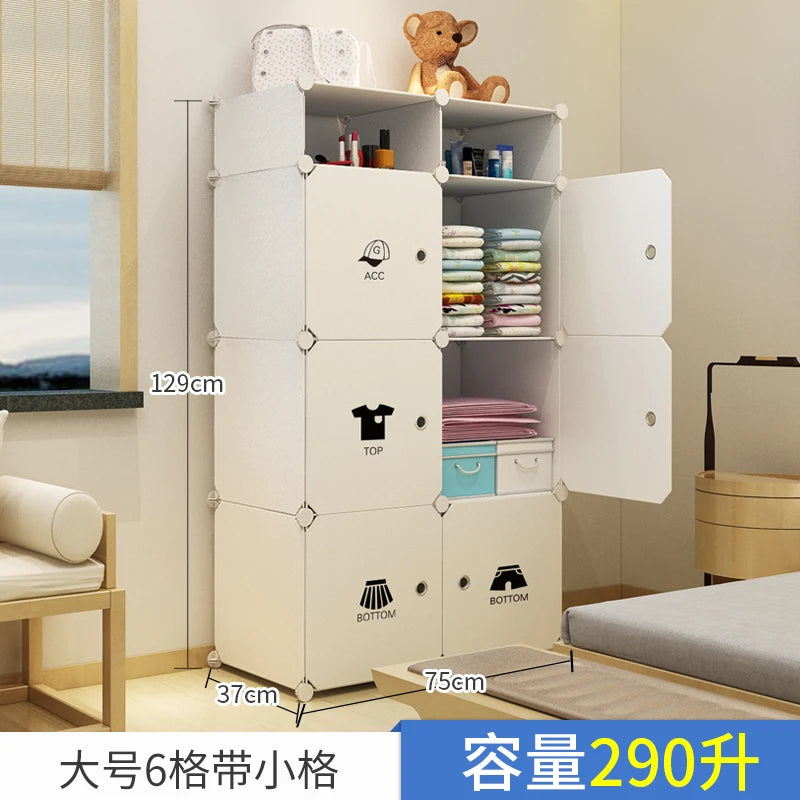 Modular Baby Closet – Living Room & Nightstand Organizer