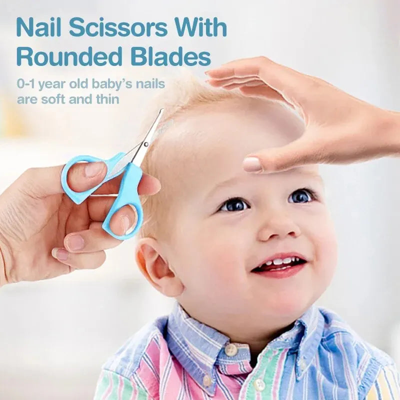 10-Piece Newborn Baby Grooming Kit – Safe Nail Clippers, Brush & Comb