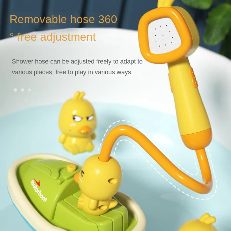 Electric Duck Bath Toy – Water Spray Fun for Toddlers