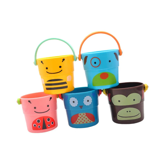 Kids Bathtub Toy Set 5 Pieces Fun Water Play