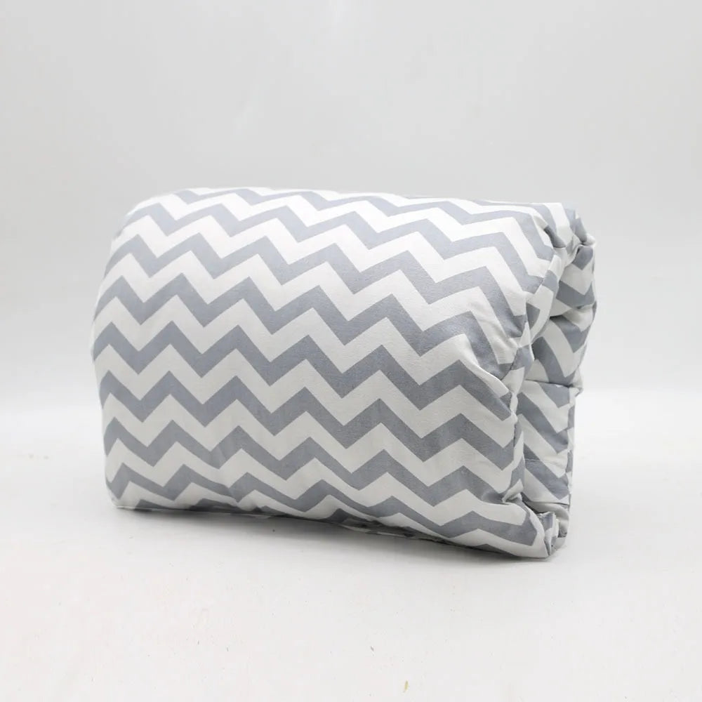 Coussin d'allaitement multi-usage en pur coton avec noyau amovible