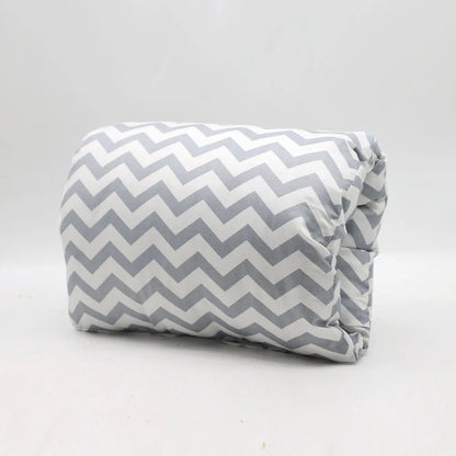 Coussin d'allaitement multi-usage en pur coton avec noyau amovible