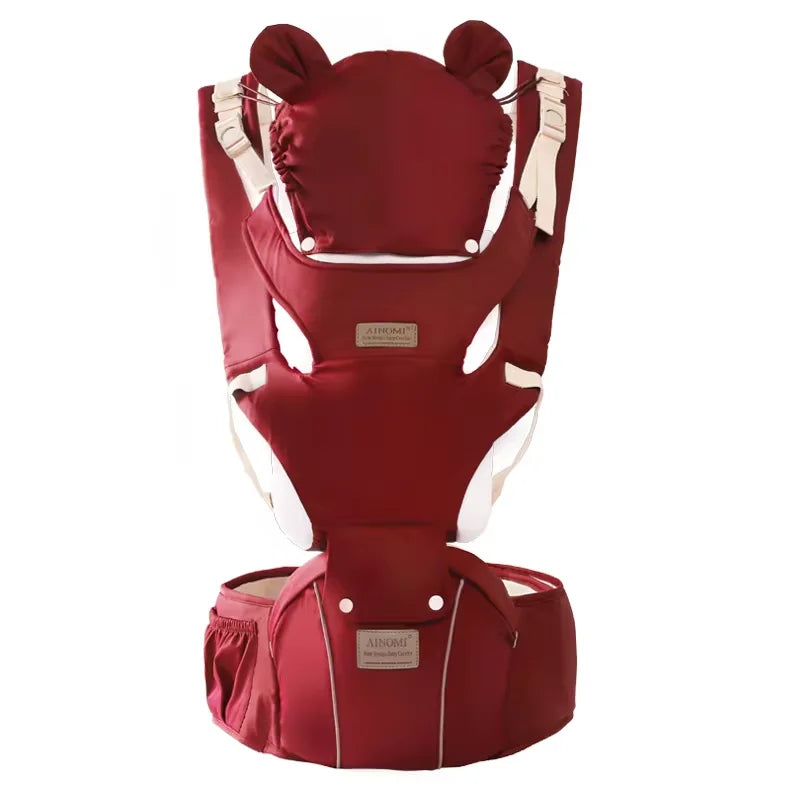 Baby Travel Carrier – 3-in-1 Hipseat Backpack for Newborns