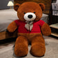 Dressed Bear Plush – Bowknot Soft Toy