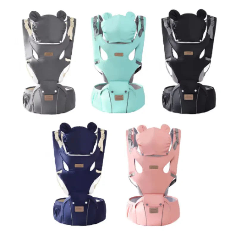 Baby Travel Carrier – 3-in-1 Hipseat Backpack for Newborns