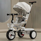 Premium Baby Tricycle (1–6 Years) – Parent Push, Adjustable Seat & Canopy