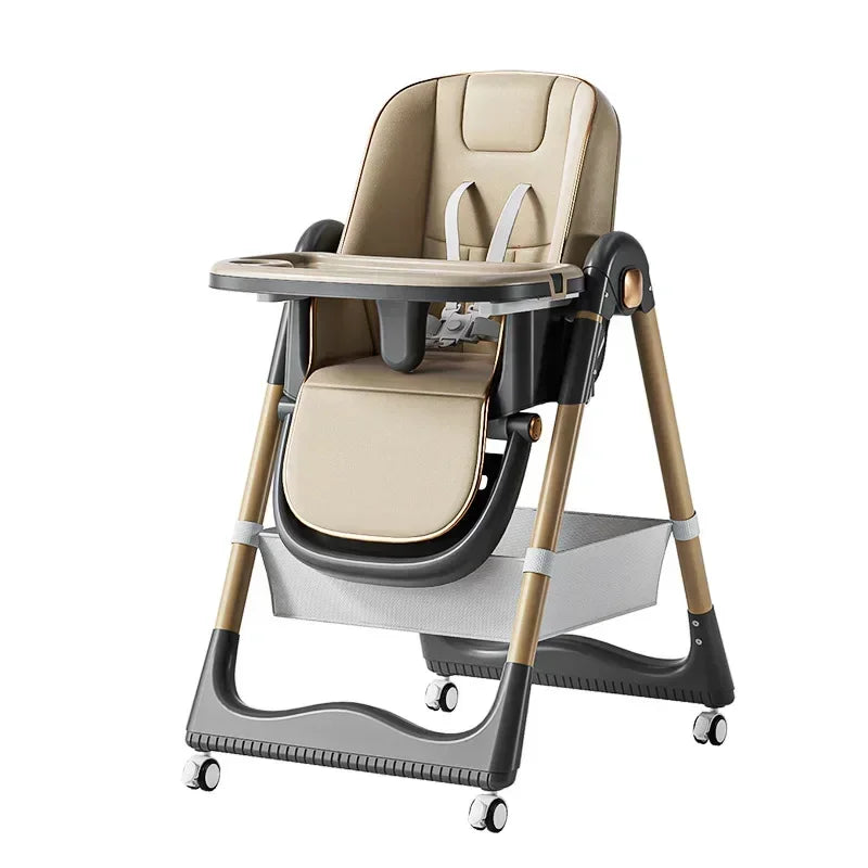 Chaise haute pliable pour bébé – Siège repas et siège de sol multifonctionnel pour enfants