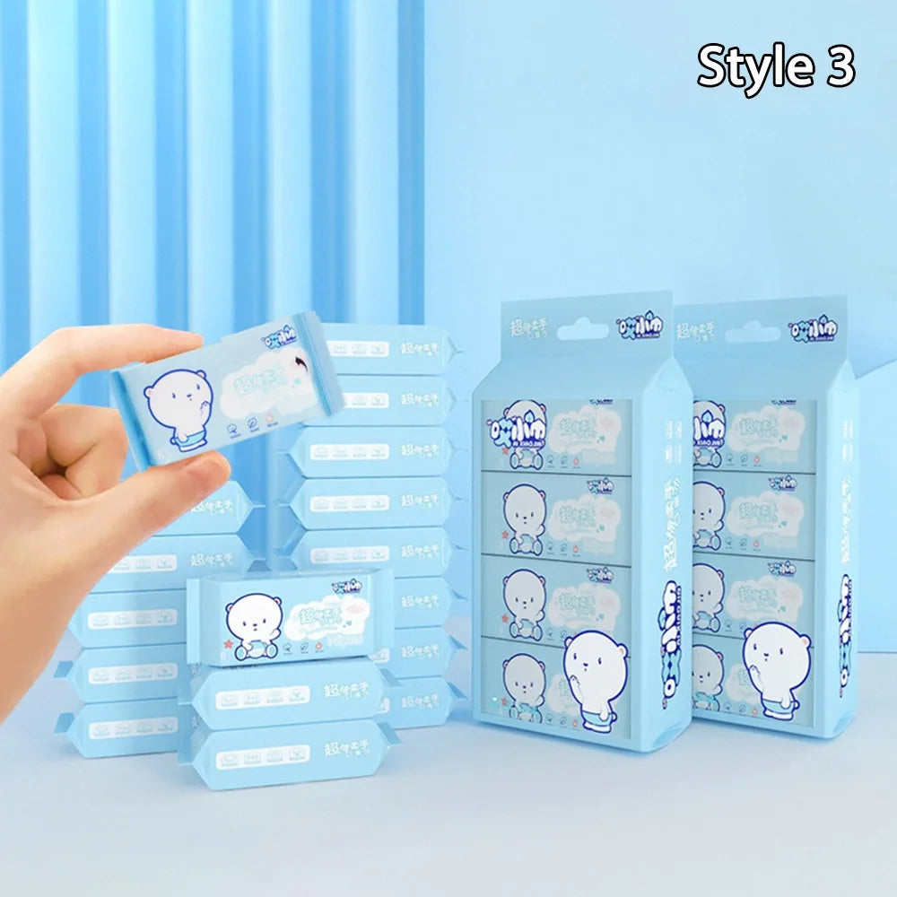 Soft Baby Wet Wipes – Large Pack, Portable & Gentle for Hands & Mouth