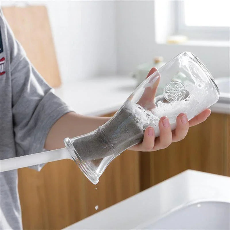 Long Handle Cleaning Brush | Ideal for Bottles, Cups & Beer Glasses