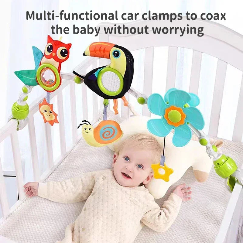 Baby Play Arch – Crib & Stroller Hanging Toy (0–12M)