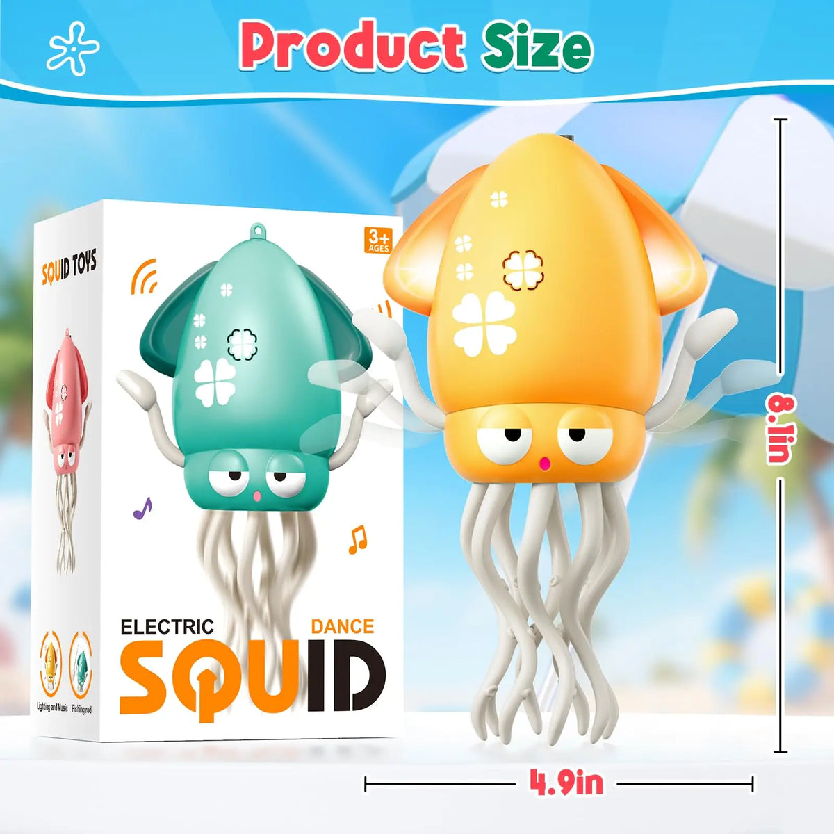 Dancing Octopus Toy – Music & Fun for Babies!
