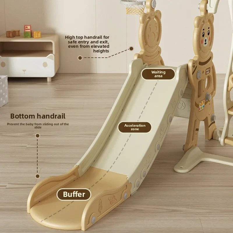 Safe Non-Toxic 3-Way Toddler Playset