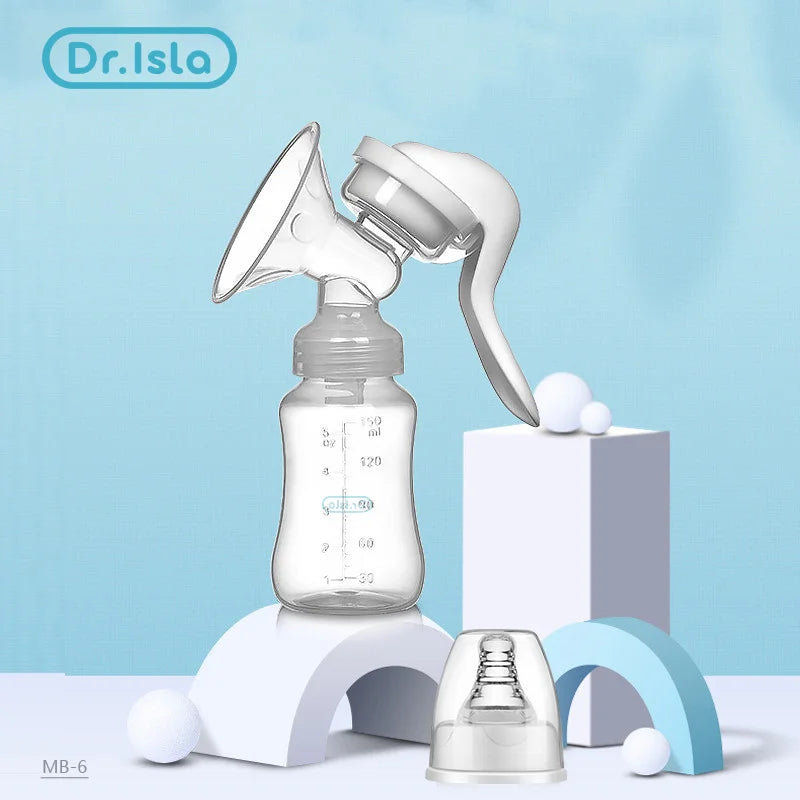 Tire-lait Dr. Isla MB6, succion manuelle des mamelons.