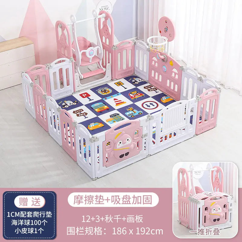 Multi-Purpose Safety Fence for Babies & Toddlers