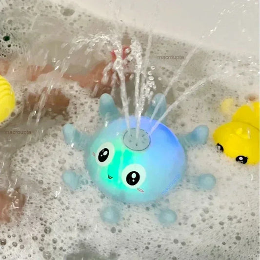 Electric Whale Bath Toy – Water Spray & LED Lights!