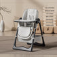Chaise haute pliable pour bébé – Siège repas multifonctionnel pour enfants