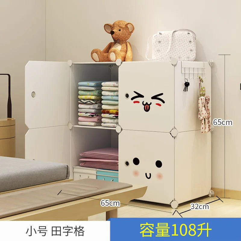 Modular Baby Closet – Living Room & Nightstand Organizer