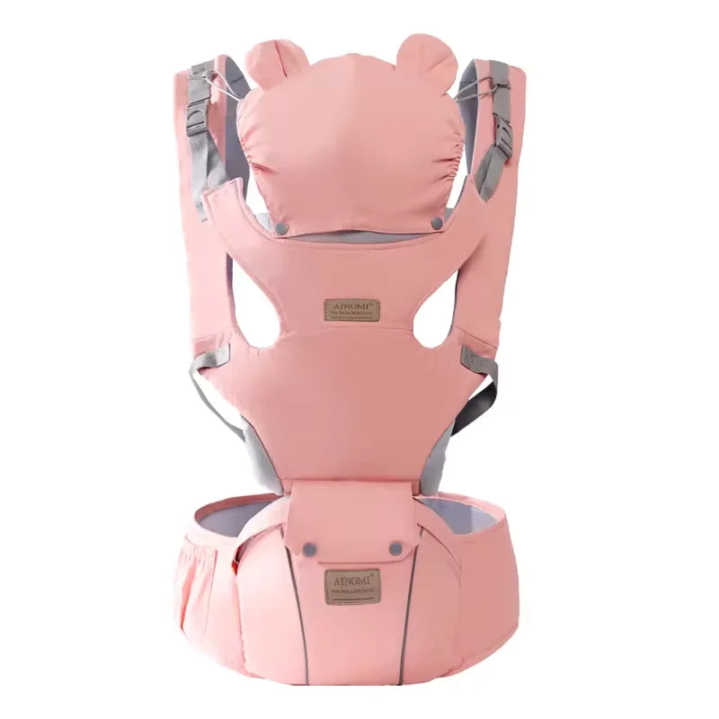 Baby Travel Carrier – 3-in-1 Hipseat Backpack for Newborns