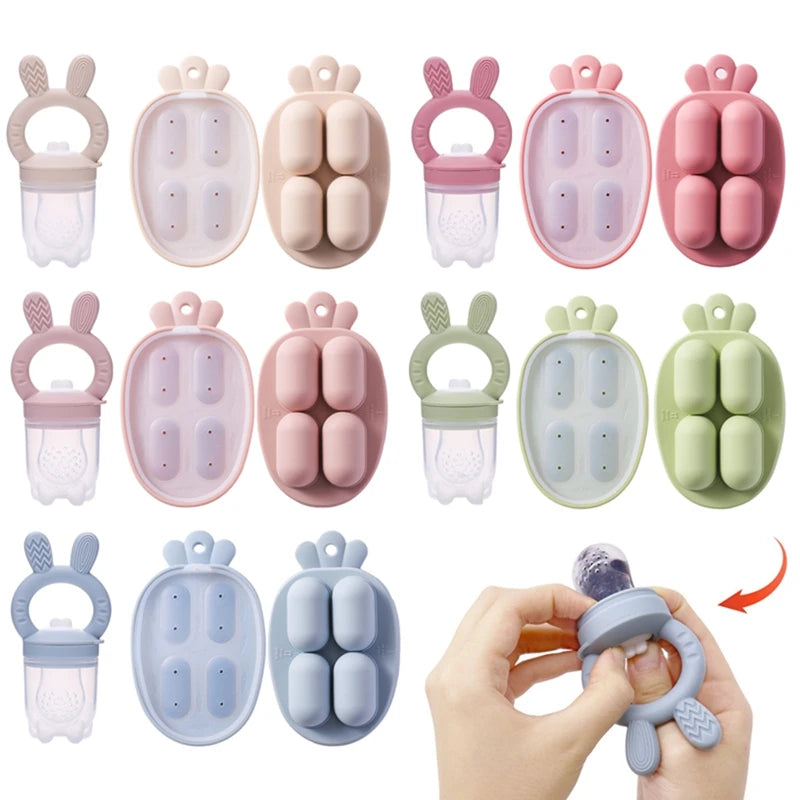 Baby Feeding Pacifier – Fruit & Vegetable Silicone Feeder