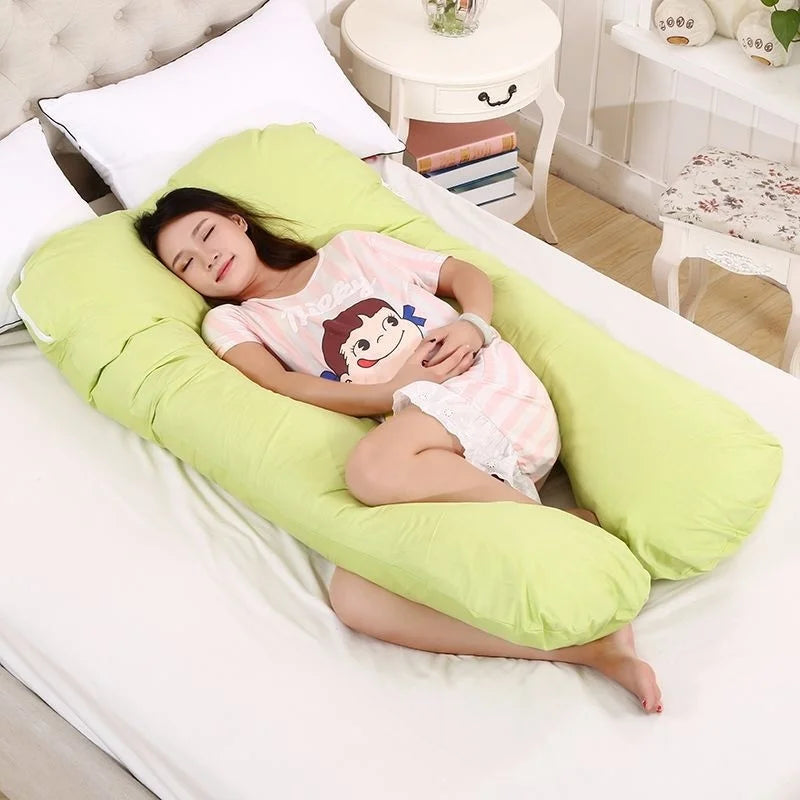 Coussin de grossesse intégral en forme de U 2022 – Allaitement et sommeil avec housse amovible