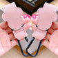 1–2PCS Rotatable PU Leather Stroller Hooks – 360° Pram Organizer