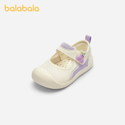 Balabala Baby Walking Shoes Boys Girls Sandals Shoes Infant 2024 Summer New Lightweight Breathable and Slip-Resistant