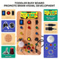 Tableau d'activités Montessori à LED – Jouet d'éveil lumineux pour enfants