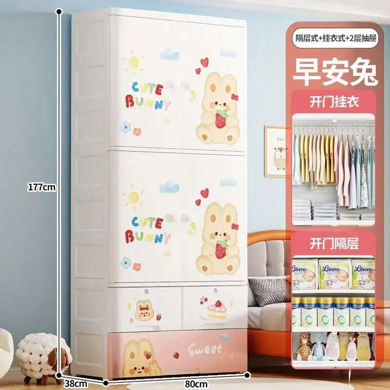 Armoire de rangement pour chambre de bébé