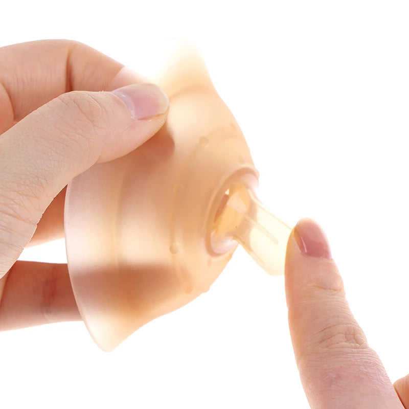 Silicone Nipple Shields – Breastfeeding Protectors with Box