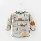 Waterproof Long-Sleeve Baby Feeding Bib (0–2Y)