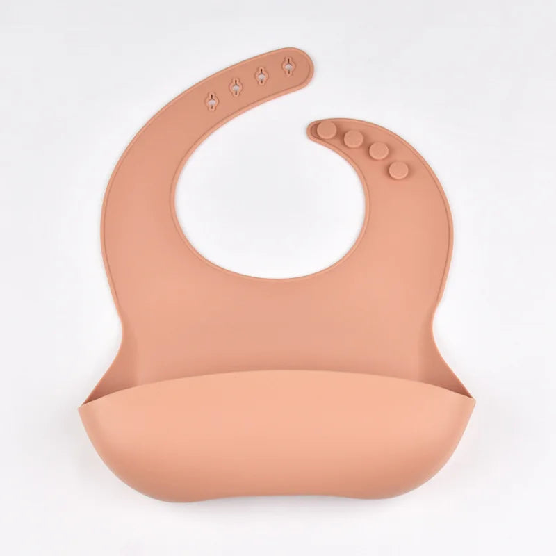Infant Eating Bib – Pocket Bib for Saliva & Food Spills